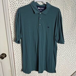 Onward Reserve Men's Blue Striped Polo Shirt